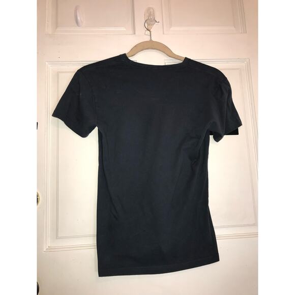 NEXT LEVEL T-Shirt Men's S BLACK Short Sleeved w/logo - Picture 4 of 8